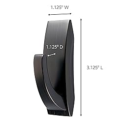 Command Medium Modern Reflections Metal Hook, Holds