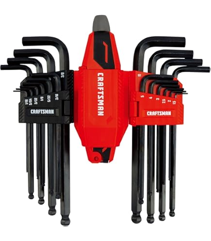 Irwin T10756 Metrisches Sechskantschlüssel-Set (lang) – Holster Mit Schlüsselgrößen 1,5–10 Mm
