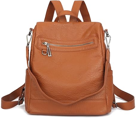 Amazon Co Jp Avidace リュック 女子 おしゃれ 通学 ショルダーバッグ レディース 本革 レザー バッグ 鞄 デイパック リュックサック 人気 かわいい バックパック 防水 Ol 通勤 カバン 大容量 ビジネスバッグ シューズ バッグ