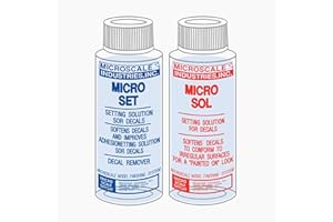 Besecou META_AOT Decal Setting Solution - Micro Set 101 & Micro Sol 102 Package - Anime Decal - Clear, Small, Unisex, 1 Count