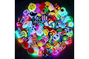 30/50/100PCS Assorted Cute Clogs Charms, DIY Footwear Decoration Kit, Great Christmas/Birthday Gift Idea for Kids