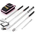 Telescoping Magnetic Pickup Tool Set, Stocking Stuffers, Extendable Magnet Flashlight with Inspection Mirror-Cool Gadgets Gifts Idea & Christmas Gifts for Men, Him, Husband, Handyman, Mechanic