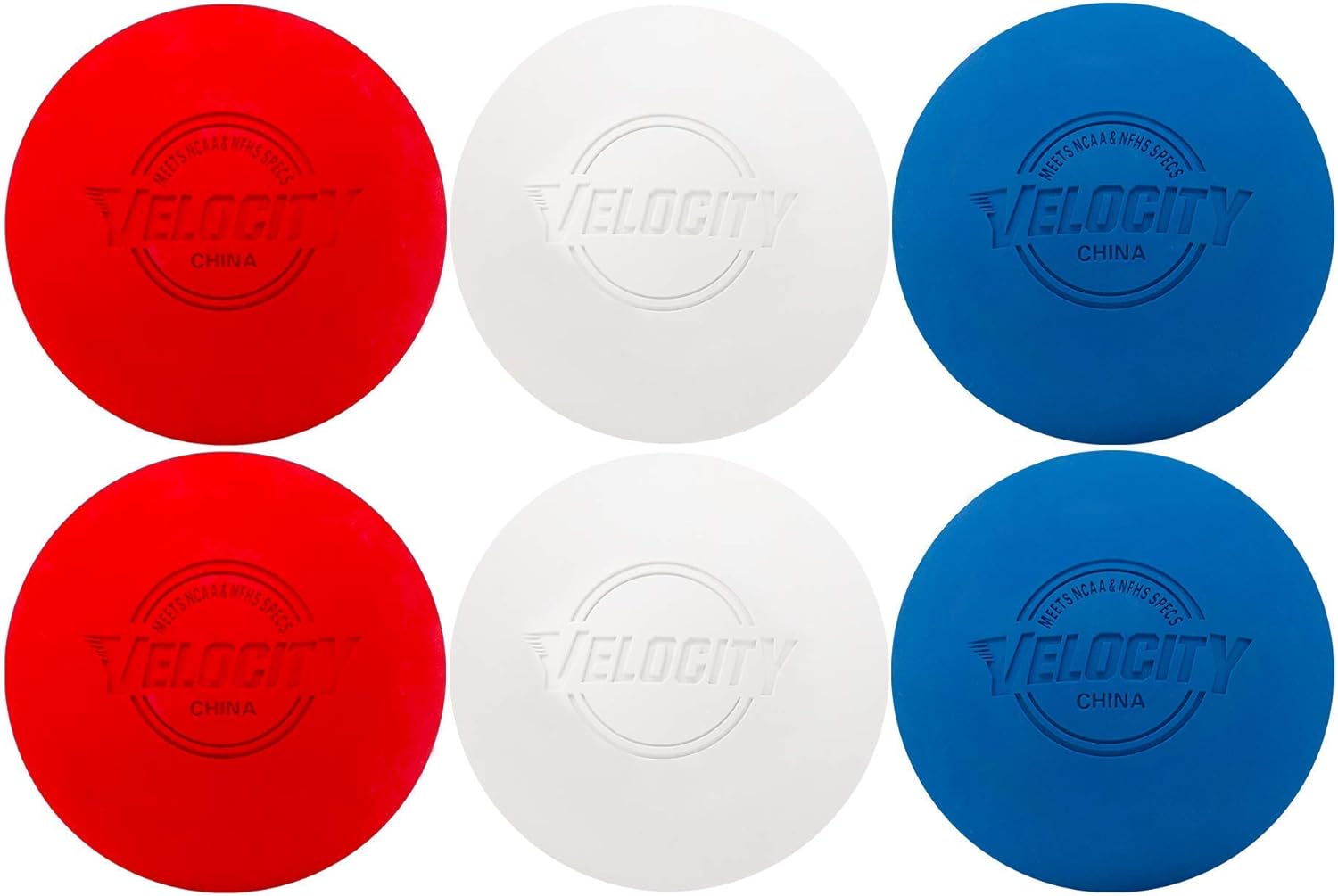 Velocity Lacrosse Balls – Official Sized NFHS, SEI, and NCAA Approved - Meets NOCSAE Standard | Approved Competition Colors and Single or Bulk Sizing Available. : Sports & Outdoors
