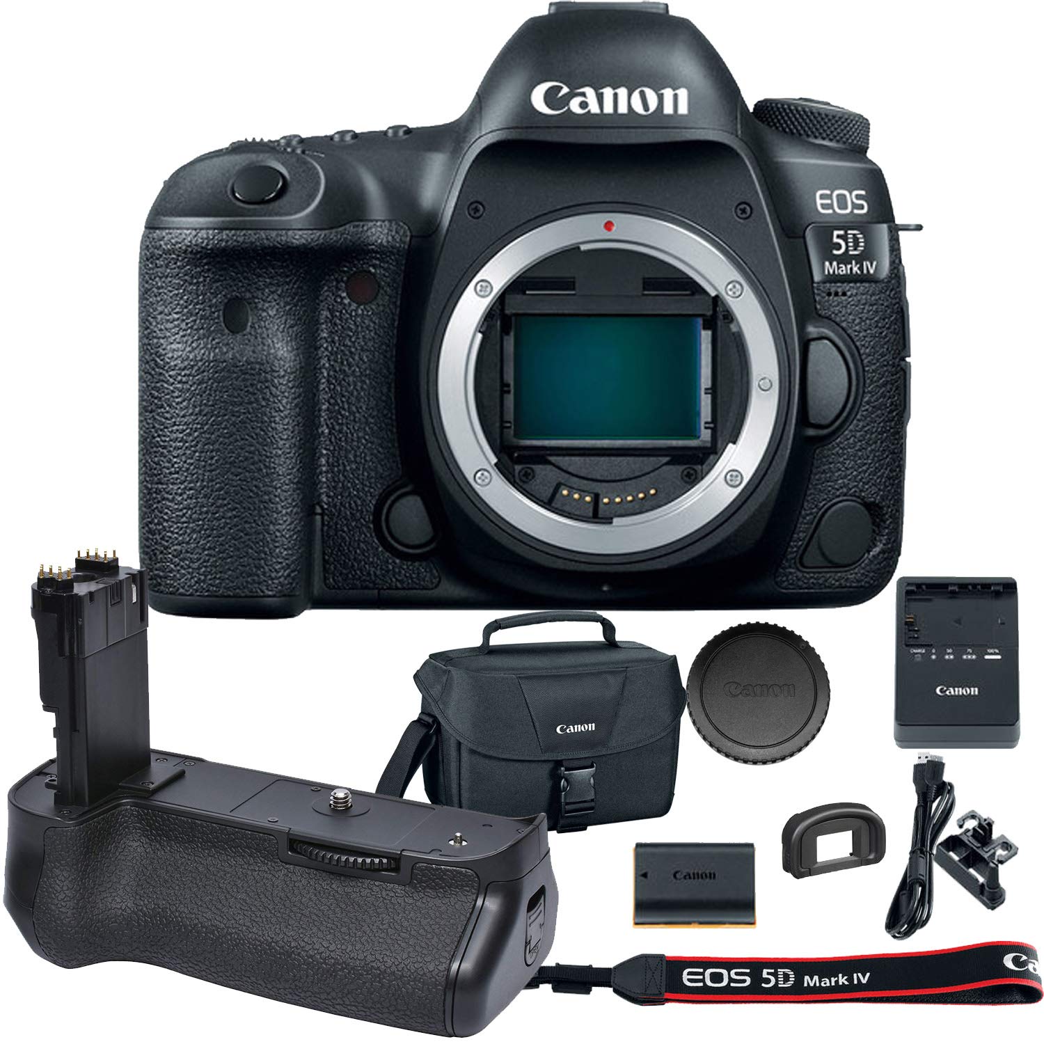Canon EOS 5D Mark IV Body International Model (with Grip) 742880773147 ...