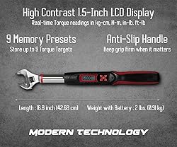 Tapha Tools Adjustable Digital Torque Wrench 2.21