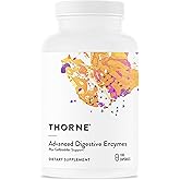 THORNE - Advanced Digestive Enzymes - Blend of Digestive Enzymes to Aid Digestion - Gut Health Support with Pepsin, Ox Bile & Pancreatin* - 90 Servings