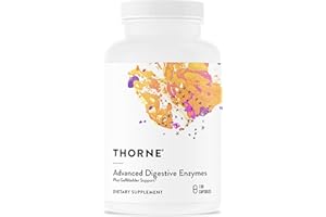 THORNE - Advanced Digestive Enzymes - Blend of Digestive Enzymes to Aid Digestion - Gut Health Support with Pepsin, Ox Bile & Pancreatin* - 90 Servings