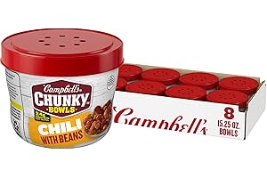Campbell's Chunky Chili, Beef & Bean Roadhouse, 15.25 Ounce (Pack of 8)