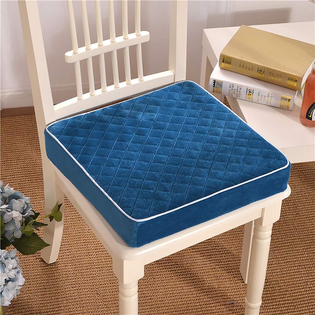 Sponge Seat Cushion with Zipper,Thicken Square Chair