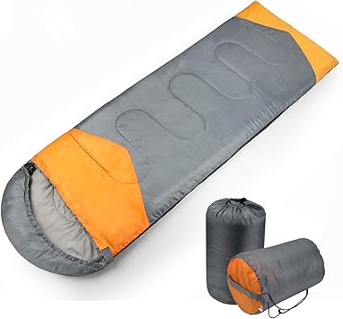 Amazon シュラフ Eppinn 寝袋 軽量 保温 防水 アウトドア キャンプ 簡単収納 登山 車中泊 防災用 収納袋付き Eppinn スポーツ アウトドア