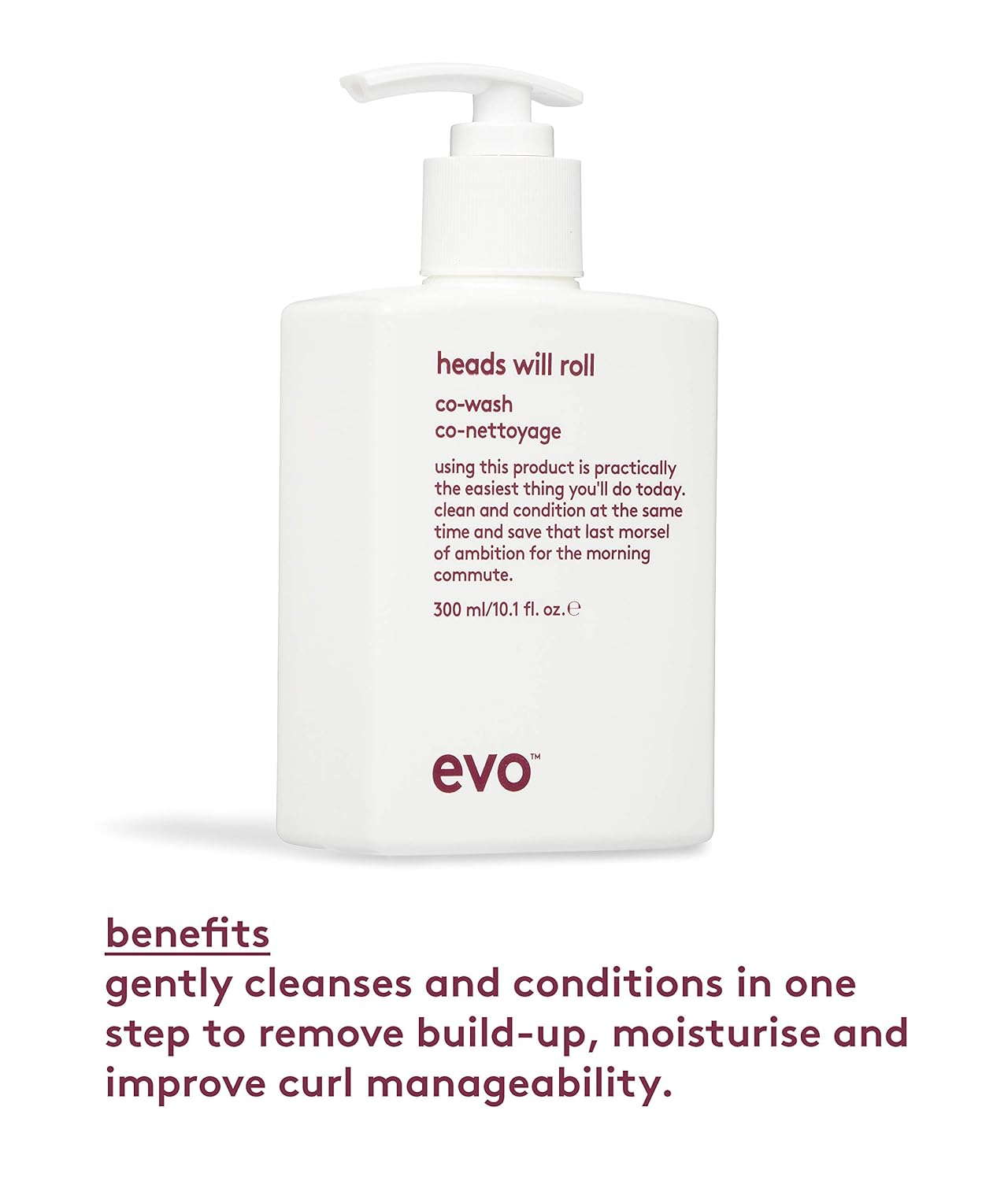 EVO Heads Will Roll Conditioner, 10.1 Fl Oz: Premium Beauty