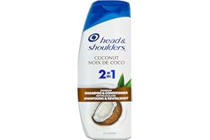Head & Shoulders Coconut Daily-Use Anti-Dandruff Paraben Free 2-in-1 Shampoo + Conditioner, 613ML