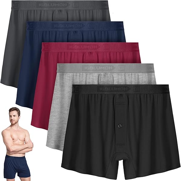 Expertoftio Boxers for Men Viscose from Bamboo Men's Underwear