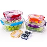 Moretoes 10pcs Food Storage Containers with Lids