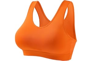 Sports Bras for Women High Support Running Push Up Stretchy Bra Wireles Seamless Light Workout Yoga Gym Underwear