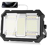 400W 32000MAh Rechargeable Work Light, 206 LED 32000LM Portable Flood Light with Stand＆infinitely dimmable function, IP66 Waterproof 4 Modes LED Job Site Lighting Flashlights for Mechanic Car Repair