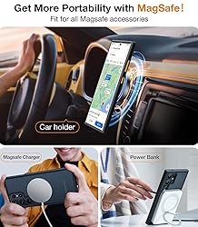 TORRAS Magnetic Shockproof for Samsung Galaxy S24