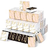 Yinder 120 Pack Back to School for Classroom Pocket Tissues 3 Ply Facial Tissues Packs Bulk Travel Size Disposable with Marble Design Individual Tissue Packs for Travel Purse Backpack Office