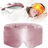 Warm Eye Compress for Dry Eyes, Microwave Activated Eye Mask, Heated Eye Masks for Dry Eyes, Styes & Eyestrain, Eye Compress Provides Warm Therapy, Lotus Pink