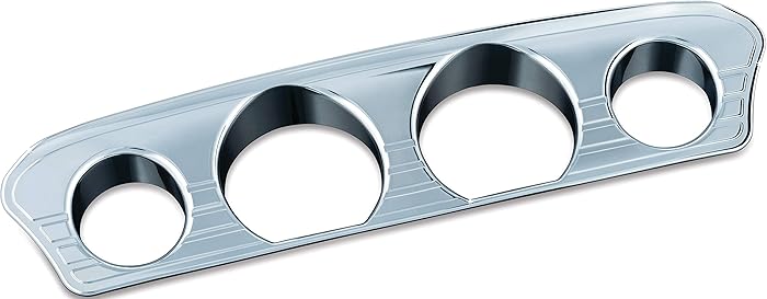Kuryakyn 6978 Piastre Copertura Carena Interna Cromate Per Harley-Davidson Touring 2014-19 | Set Da 2 Pezzi