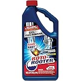 Roto-Rooter 351403 Gel Clog Remover Drain Cleaner, 32 oz