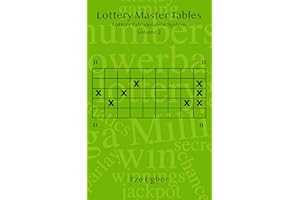 Lottery Master Tables: Lottery Extrapolation System Volume 2