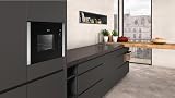 Neff N50 Built-in Microwave Oven with Auto Programmes Black Stainless view 2