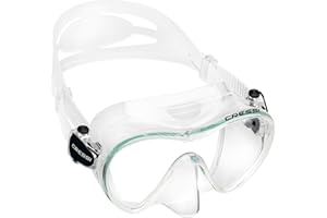 Cressi F1, Scuba Diving Snorkeling Frameless Mask - Perfect Seal Silicone Skirt - Cressi: Quality Since 1946