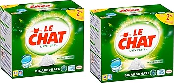 Le Chat Lexpert Bicarbonate Lessive En Tablettes 56 Lavages