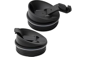 2Pcs Replacement Parts Lids for Ninja Blender, 2.81" Inner Diameter, Sip Seal Spout Lids Compatible with Ninja 16oz Cups, Fit