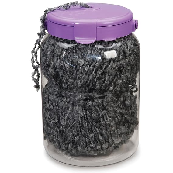 Darice Easy Knitting Yarn Holder W/Carrying Handle, 11.25 x 4.75 inches