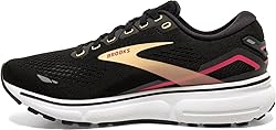 Brooks Women's Sneaker, Black Orange Raspberry, 11.5