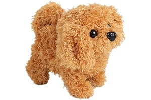 2026 New Robotic Puppy, Interactive Robot with Soft Touch Fur, Fun Interactive Toys Dress Up Realistic Stuffed Animal DogThe 