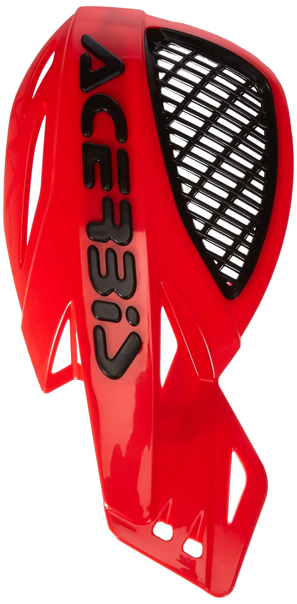 Acerbis 9846.01 Vented Uniko Handguards, Rosso 2