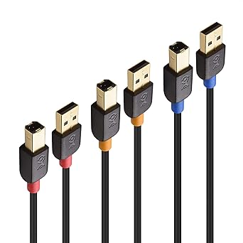 short usb printer cable
