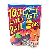 100 pcs Assorted Water Balloon with Filler in Poly Bag