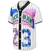 Vilojen Youth Baseball Jersey 90s Outfit for Kids,Unisex Hip Hop Clothing for Party,Bel Air Baseball Jersey for Boys