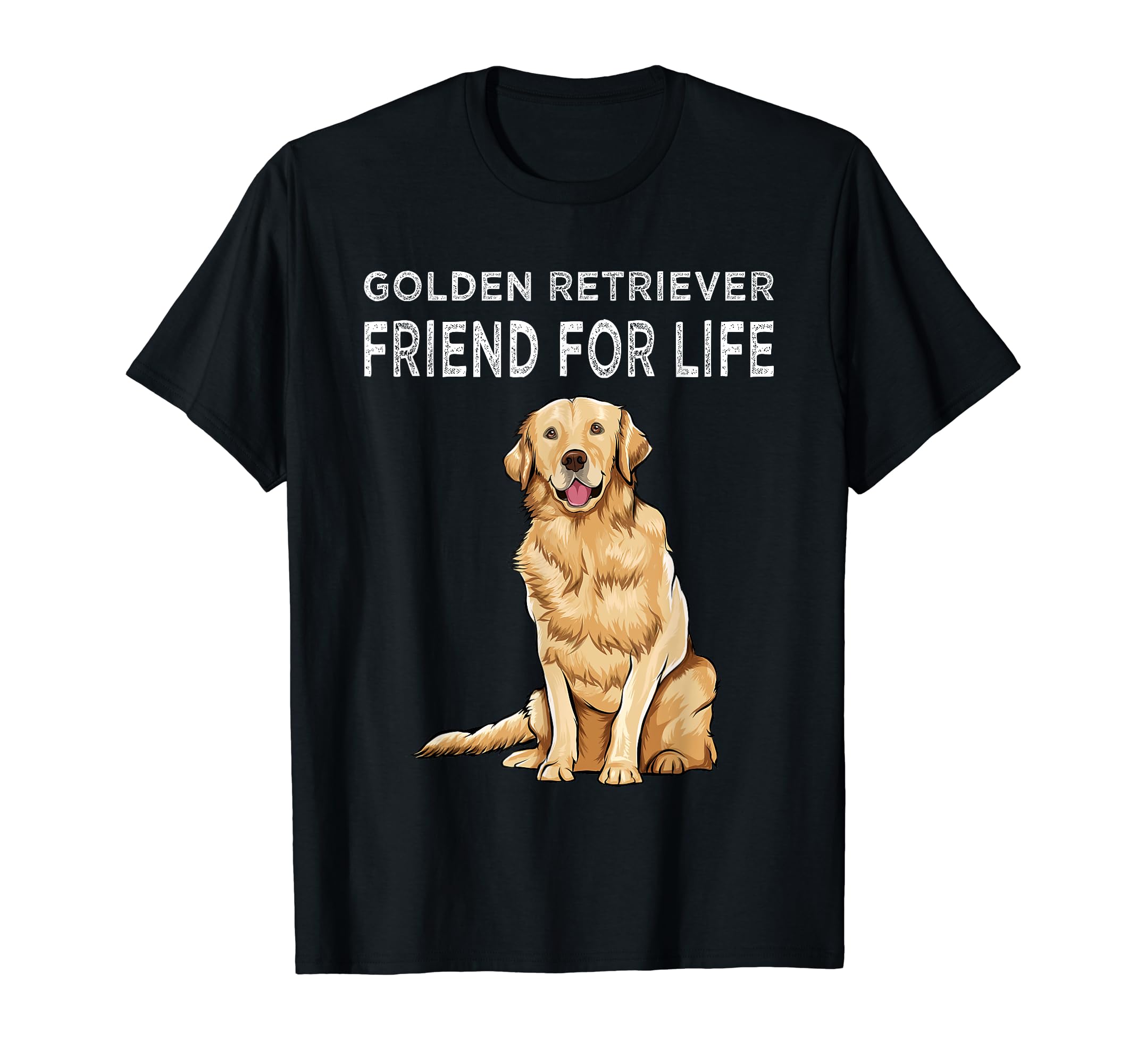 Golden Retriever Friend For Life Dog Friendship T-Shirt