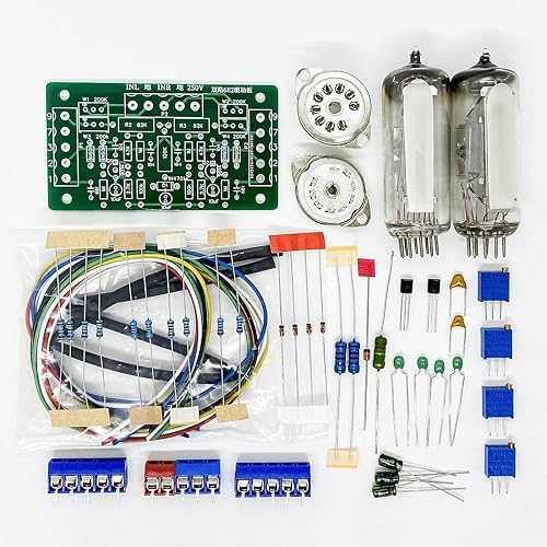 1Set Dual Way Magic Eye 6E2 Tube Audio Level Indicator Module VU Meter ...