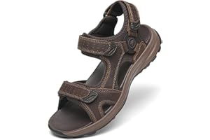 FLARUT Men's Sport Sandals Outdoor Hiking Sandal Open Toe Walking Sandals for Summer Beach Water Shoes