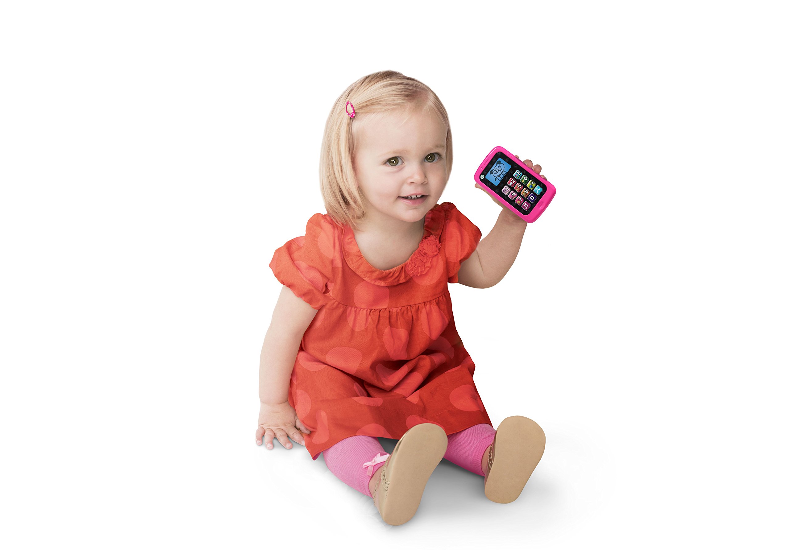 LeapFrog Chat And Count Smart Phone, Violet, Great Gift For Kids, Toddlers, Toy for Boys and Girls, Ages 2, 3
