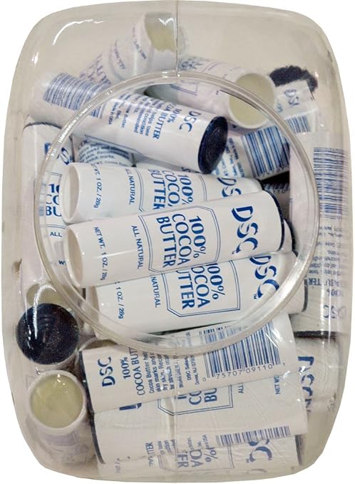 Cococare cocoa Butter Stick 100% jar 48ct (075707091101)