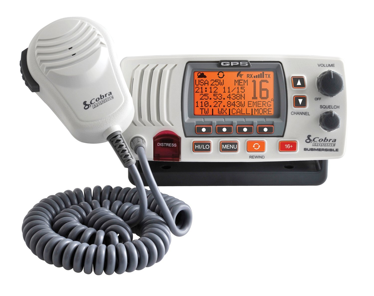 White Cobra Electronics 2Way Submersible Long Range Fixed Mount Class