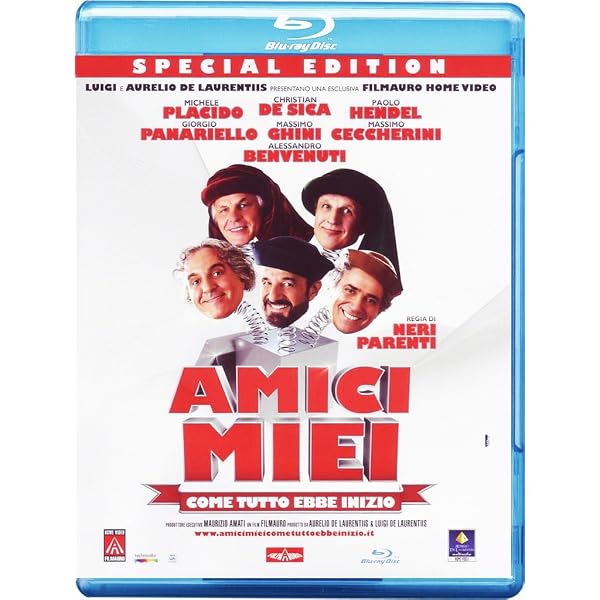 Amazon.com: Amici miei - La trilogia [Blu-ray] [Import italien