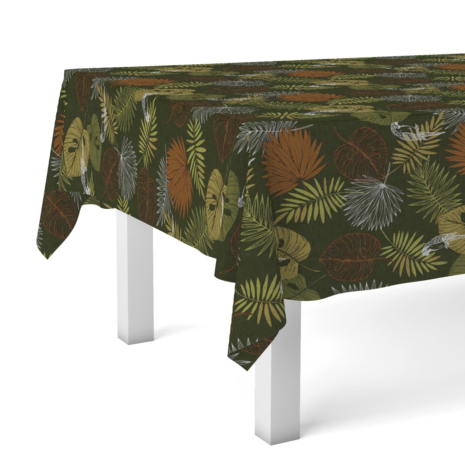Martina Home ARGA Orange Oilcloth Tablecloth 260 x 140 cm