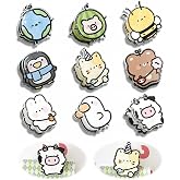 9PCS Cute Chip Clips, Animal Shaped Bag Clips Kitchen Snack Bag Sealer | Airtight Seal, Food Storage, Funny Kitchen Clips for Bags, Snack Bag Clips