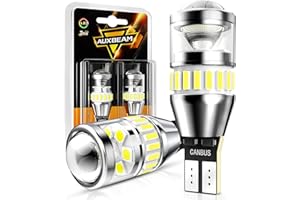 Auxbeam 912 921 LED Bulb for Backup Reverse Light Bulbs, 4000 Lumens 400% Brighter Super Bright Canbus Error Free 906 904 922