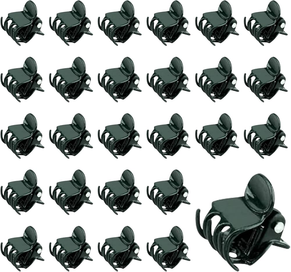jeufun 30 Pcs Plant Clips Plastic Garden Vine Supports 1.8x1.5 cm