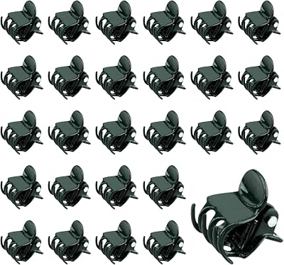 jeufun 30 Pcs Plant Clips Plastic Garden Vine Supports 1.8x1.5 cm