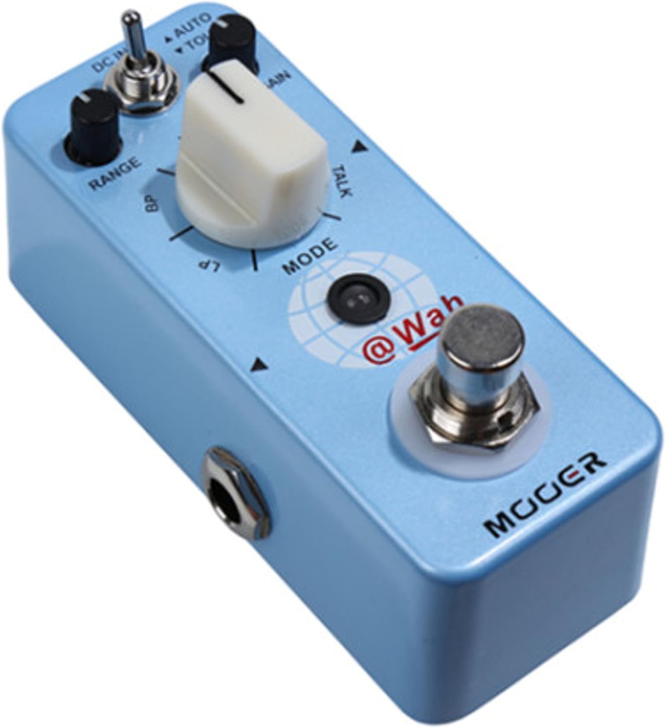 Mooer @Wah Digital Auto Wah Pedal for Guitar, Blue - Image 3